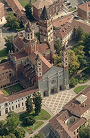 Restauro dell’Abbazia di S. Andrea e ala nord del chiostro a sede della Facoltà di lettere e filosofia dell’università del Piemonte Orientale e per la congregazione religiosa a Vercelli 