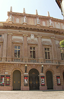 Restauro facciate del Teatro Civico a Vercelli 