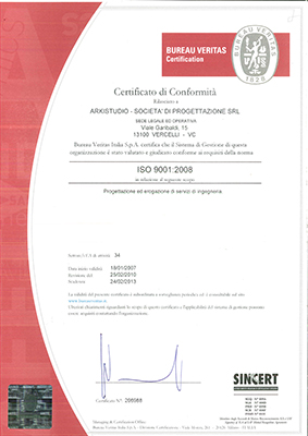 Certificato Bureau Veritas